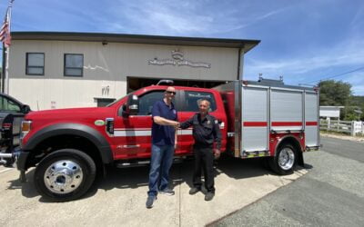 NEW DELIVERY!! BIT Pros Fire Services Delivers New HME Super Type 6 Apparatus to Mokelumne Hill Fire Protection District
